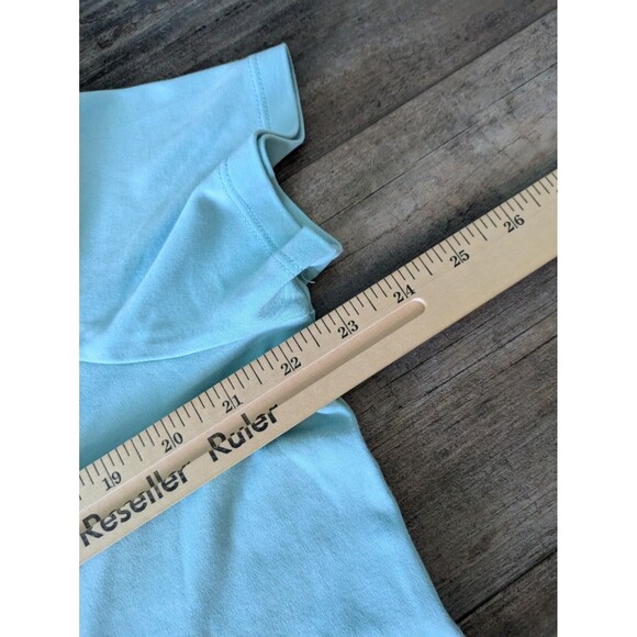 2X L.L.Bean Women's Pima Cotton Crewneck T-Shirts Pink & Green Size XL 207242 - Picture 10 of 11